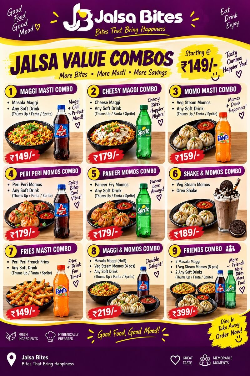 Jalsa Bites combos to share